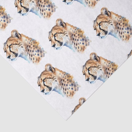 Cheetah Tissuepapier (Detail)