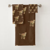 Cheetah Towel Set Bad Handdoek (Insitu)