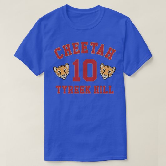 Cheetah Tyreek Hill T-shirt (Design voorkant)