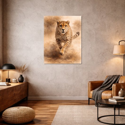 Cheetah — Unapologetic Speed Poster