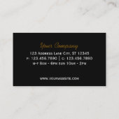 Cheetah Visitekaartje (Achterkant)