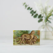Cheetah Visitekaartje (Staand voorkant)