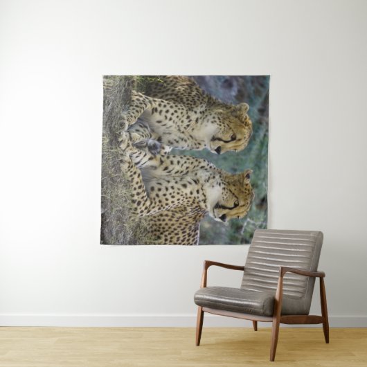 Cheetah Wandkleed (In Situ (horizontaal))