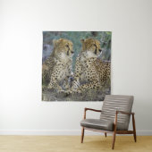 Cheetah Wandkleed (In situ)