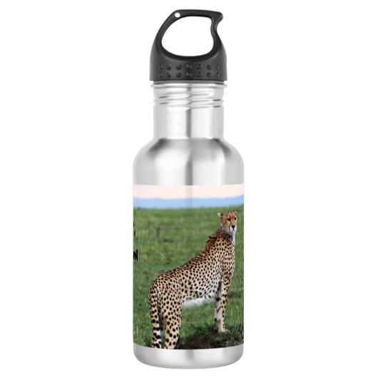 Cheetah waterfles (Voorkant)