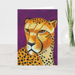 Cheetah Wenskaart Kaart
