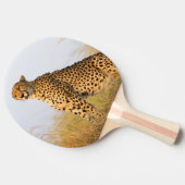 Cheetah wild animal Big Cat Tafeltennisbatje (Zijkant)