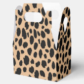 Cheetah Wild Cat Safari Pattern, Boys Girls & Kind Bedankdoosjes (Geopend)