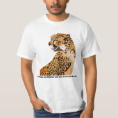Cheetah Wild Cat Wild Life T shirten T-shirt (Voorkant)