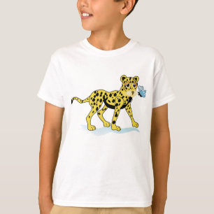 Cheetah Wilde Dieren Kinder T shirt