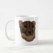 Cheetah Wildlife Animal Koffiemok (Links)