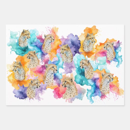 Cheetah Wrapping Paper (Voorkant 2)