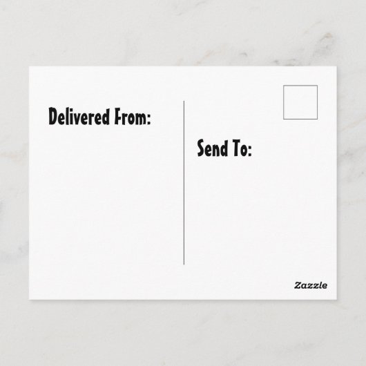 Cheetah zittend in briefkaart (Achterkant)