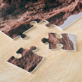 Cheetah Zittend op een Rock Big Cat Wildlife Legpuzzel (Zijkant)