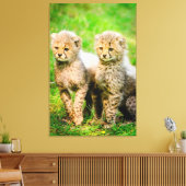 Cheetahs Canvas Afdruk (Insitu (Woonkamer))