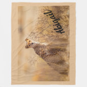 Cheetahs Fleece Deken (Voorkant)