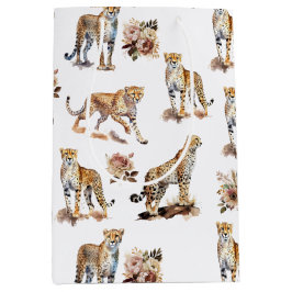 Cheetahs Floral Medium Cadeauzakje