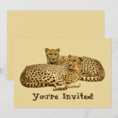 Cheetahs Kaart (Voorkant / Achterkant)