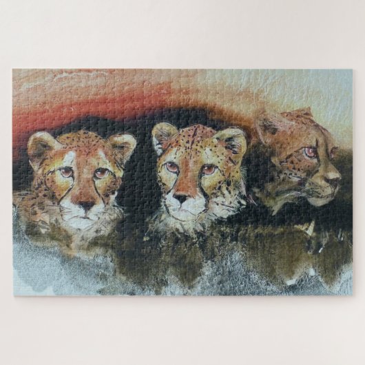 Cheetahs Legpuzzel (Horizontaal)