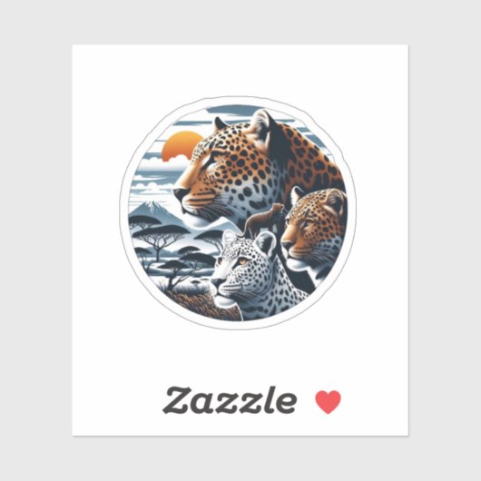 Cheetahs Sticker (Vel)