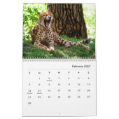 Cheetahs Wall Agenda Kalender (Feb 2027)