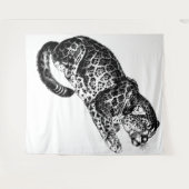 Cheetha Tapijt Wandkleed (Voorkant (horizontaal))