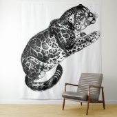 Cheetha Tapijt Wandkleed (In situ)