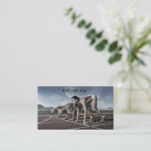 Cheethas draaien visitekaartje (Staand voorkant)