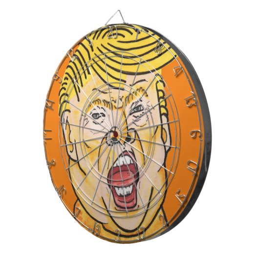 Cheeto Trump Dartbord (Voorkant Rechts)