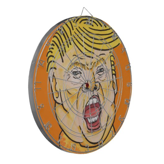 Cheeto Trump Dartbord (Voorkant Links)