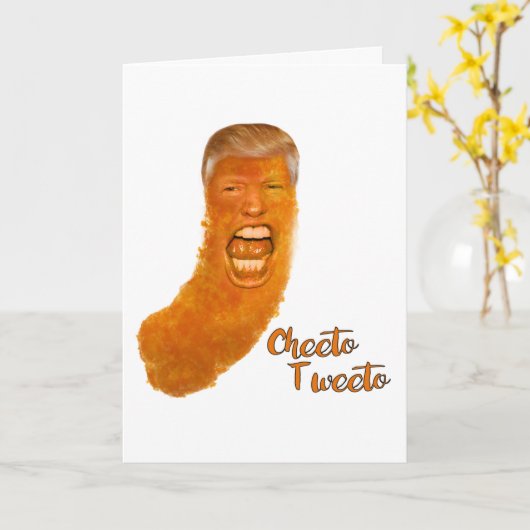 CHEETO TWEETO KAART (Gele Bloem)