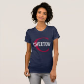 Cheetoh Cat Monogram Design T-shirt (Voorkant volledig)