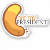 Cheetoh President 2x2 Sticker (Voorkant)