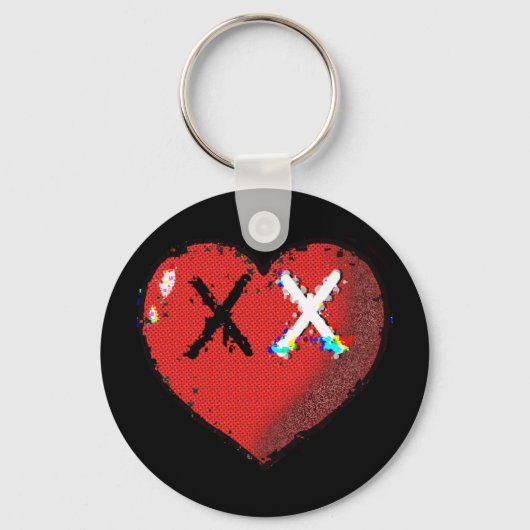 Cheez Heart Keychain (Voorkant)