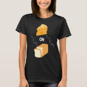 Cheez On Bread Funny Barbados Slang Bajan Pride T-shirt (Voorkant)
