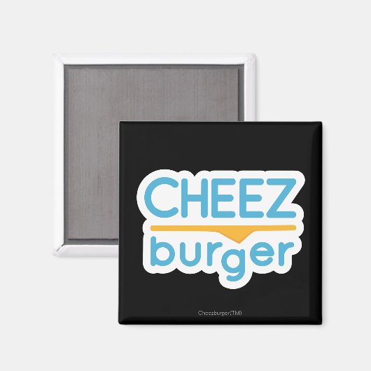 Cheezburger Logo (kleur) Magneet (Voorkant / Achterkant)