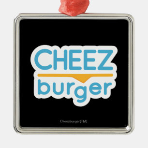 Cheezburger Logo (kleur) Metalen Ornament