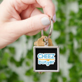 Cheezburger Logo (kleur) Sleutelhanger (Hand)