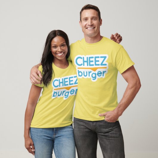 Cheezburger Logo (kleur) T-shirt (Unisex)