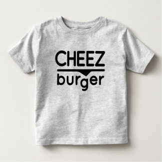 Cheezburger Logo (zwart) Kinder Shirts
