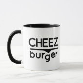 Cheezburger Logo (zwart) Mok (Links)
