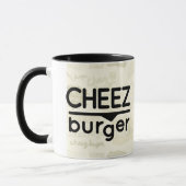 Cheezburger Logo (zwart) Mok (Links)