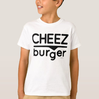 Cheezburger Logo (zwart) T-shirt