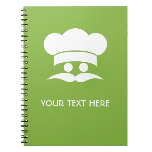 CHEF aangepast notebook Notitieboek (Voorkant)