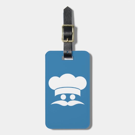 CHEF aangepaste bagagelabels (Voorkant verticaal)