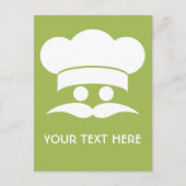 CHEF aangepaste briefkaarten (Voorkant)