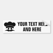 CHEF aangepaste bumpersticker (Voorkant)