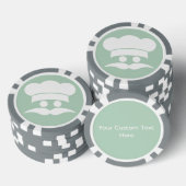 CHEF aangepaste poker chips (Opstapeling)