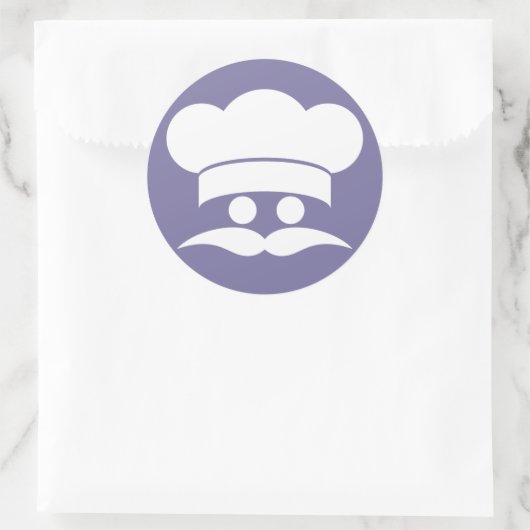 CHEF aangepaste stickers (Tas)