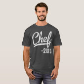 Chef Afstuderen Culinaire School Afstuderen Gift T-shirt (Voorkant volledig)